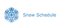 Snow Schedule