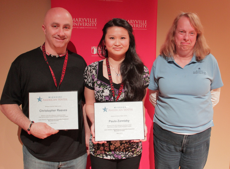 L-R: Christopher Reeves, Paula Zaretsky, Ann Dettmer
