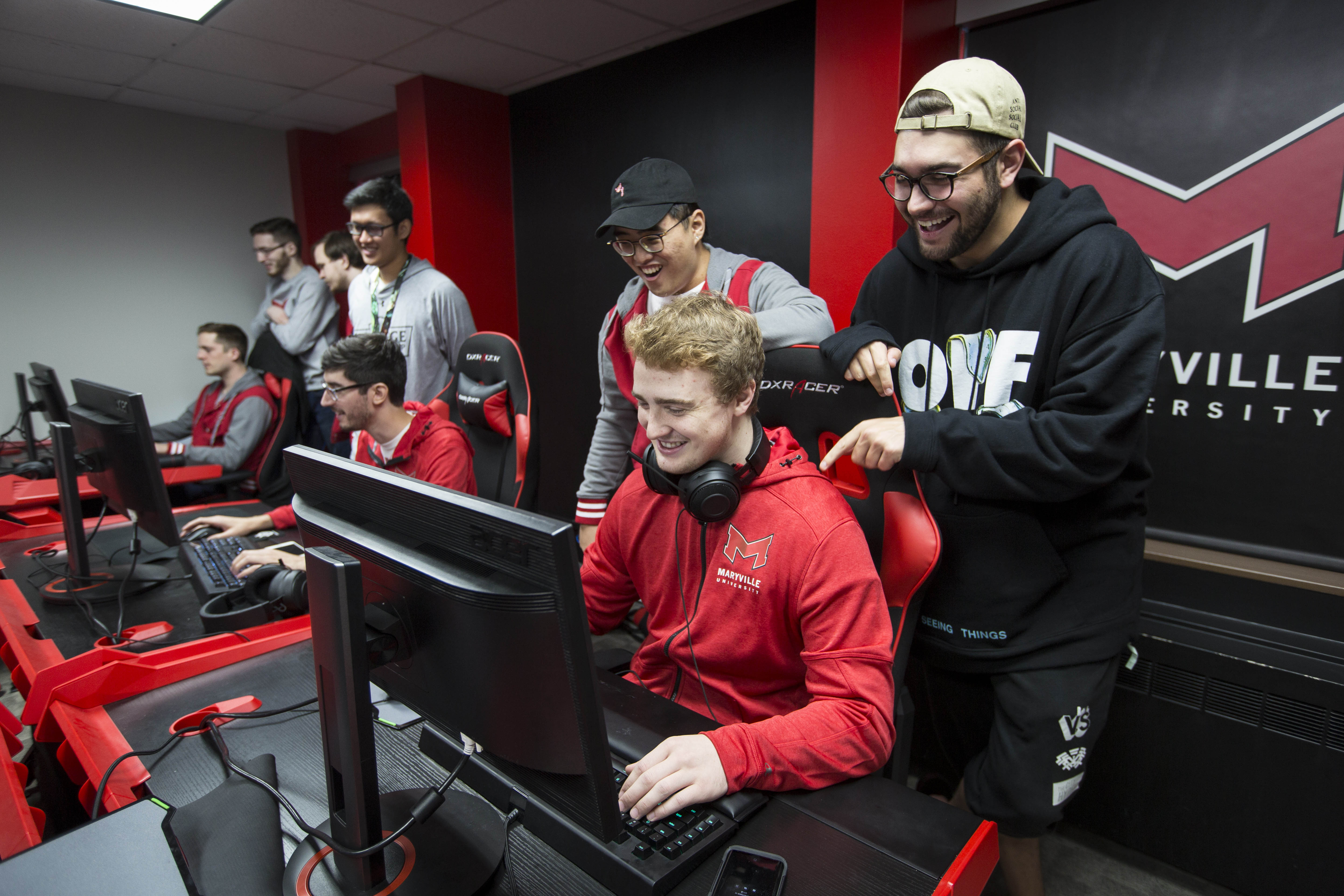 Maryville's esports team