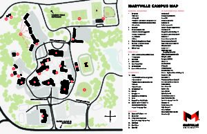 Maryville College Campus Map - Table Rock Lake Map