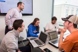 students in computer lab