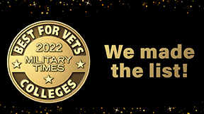 2022 Military Times Best for Vets: Colleges logo