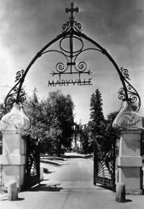 Maryville gate in 1941