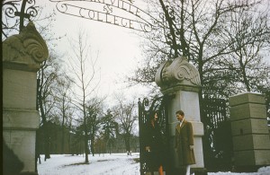 Maryville College in winter