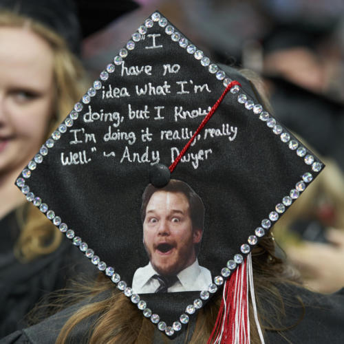 Maryville University's commencement at The Family Arena on May 5, 2019.