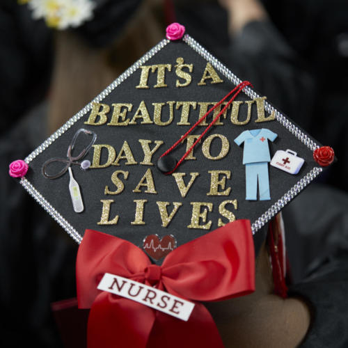 Maryville University's commencement at The Family Arena on May 5, 2019.