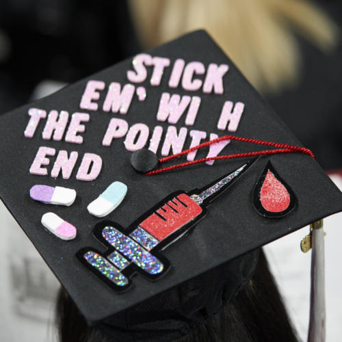 Maryville University's commencement at The Family Arena on May 5, 2019.