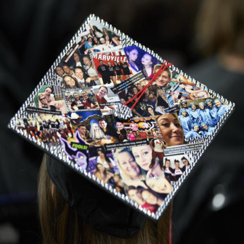 Maryville University's commencement at The Family Arena on May 5, 2019.