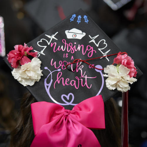 Maryville University's commencement at The Family Arena on May 5, 2019.