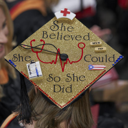 Maryville University's commencement at The Family Arena on May 5, 2019.