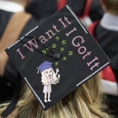 Maryville University's commencement at The Family Arena on May 5, 2019.