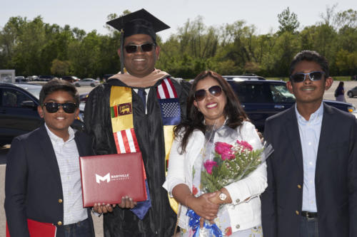 Maryville University's commencement at The Family Arena on May 5, 2019.