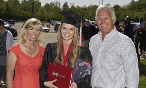 Maryville University's commencement at The Family Arena on May 5, 2019.