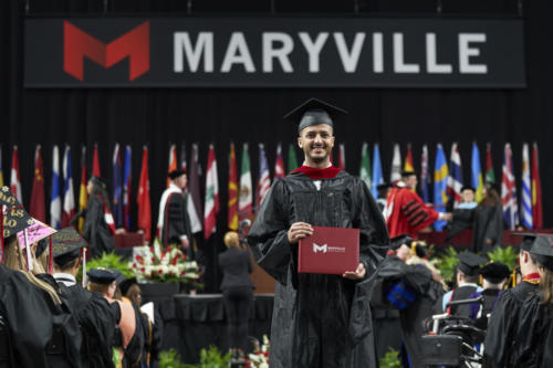 Maryville University's commencement at The Family Arena on May 5, 2019.