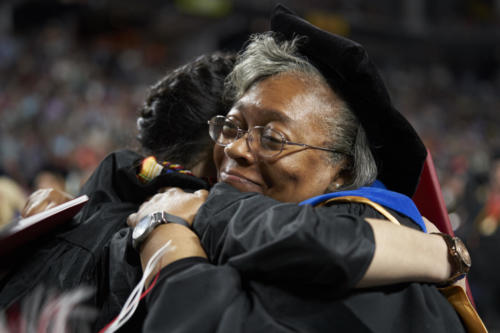 Maryville University's commencement at The Family Arena on May 5, 2019.