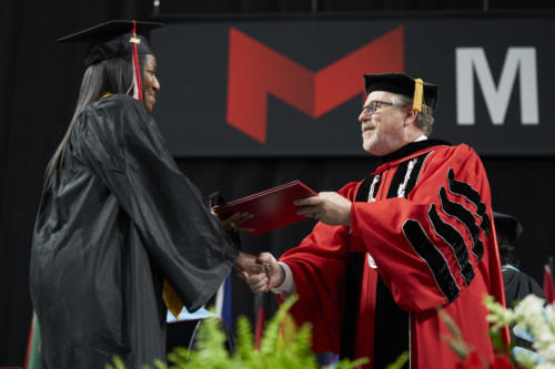 Maryville University's commencement at The Family Arena on May 5, 2019.