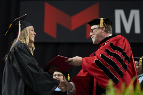 Maryville University's commencement at The Family Arena on May 5, 2019.