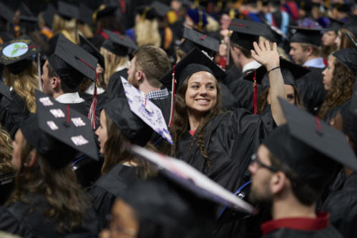 Maryville University's commencement at The Family Arena on May 5, 2019.