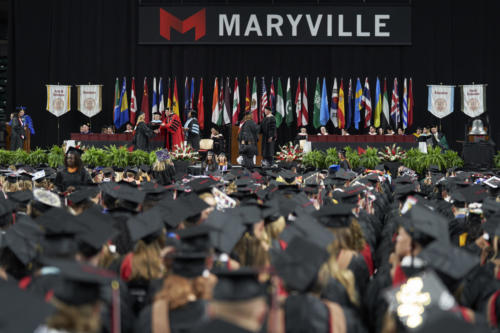 Maryville University's commencement at The Family Arena on May 5, 2019.