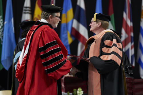 Maryville University's commencement at The Family Arena on May 5, 2019.