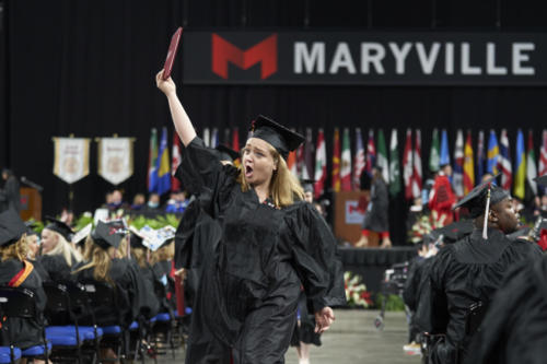 Maryville University's commencement at The Family Arena on May 5, 2019.