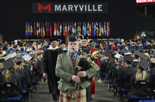 Maryville University's commencement at The Family Arena on May 5, 2019.