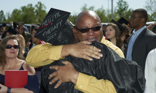 Maryville University's commencement at The Family Arena on May 5, 2019.