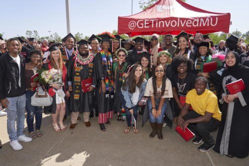 Maryville University's commencement at The Family Arena on May 5, 2019.