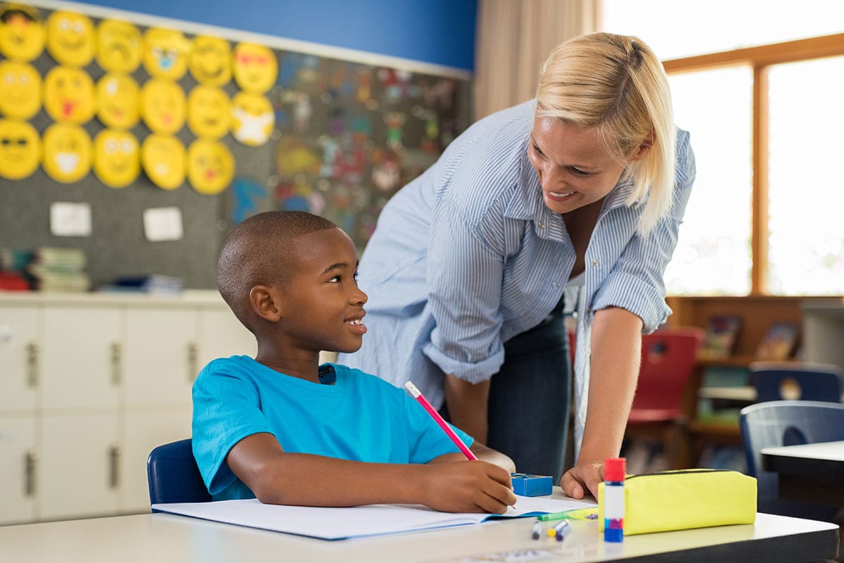 student teaching at elementary school