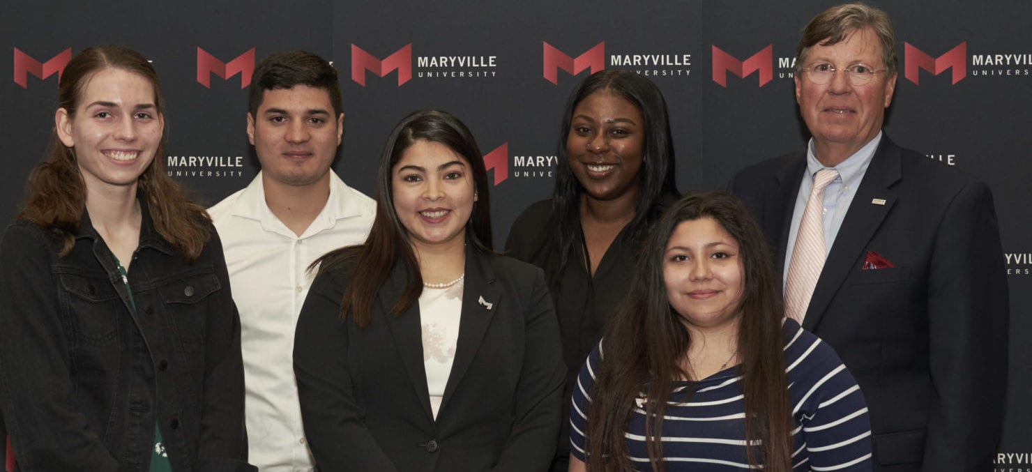 Maryvilel students who received scholarships