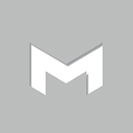 M logo