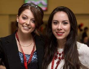 JoLynna Kohler (left) and Maria Gonzalez