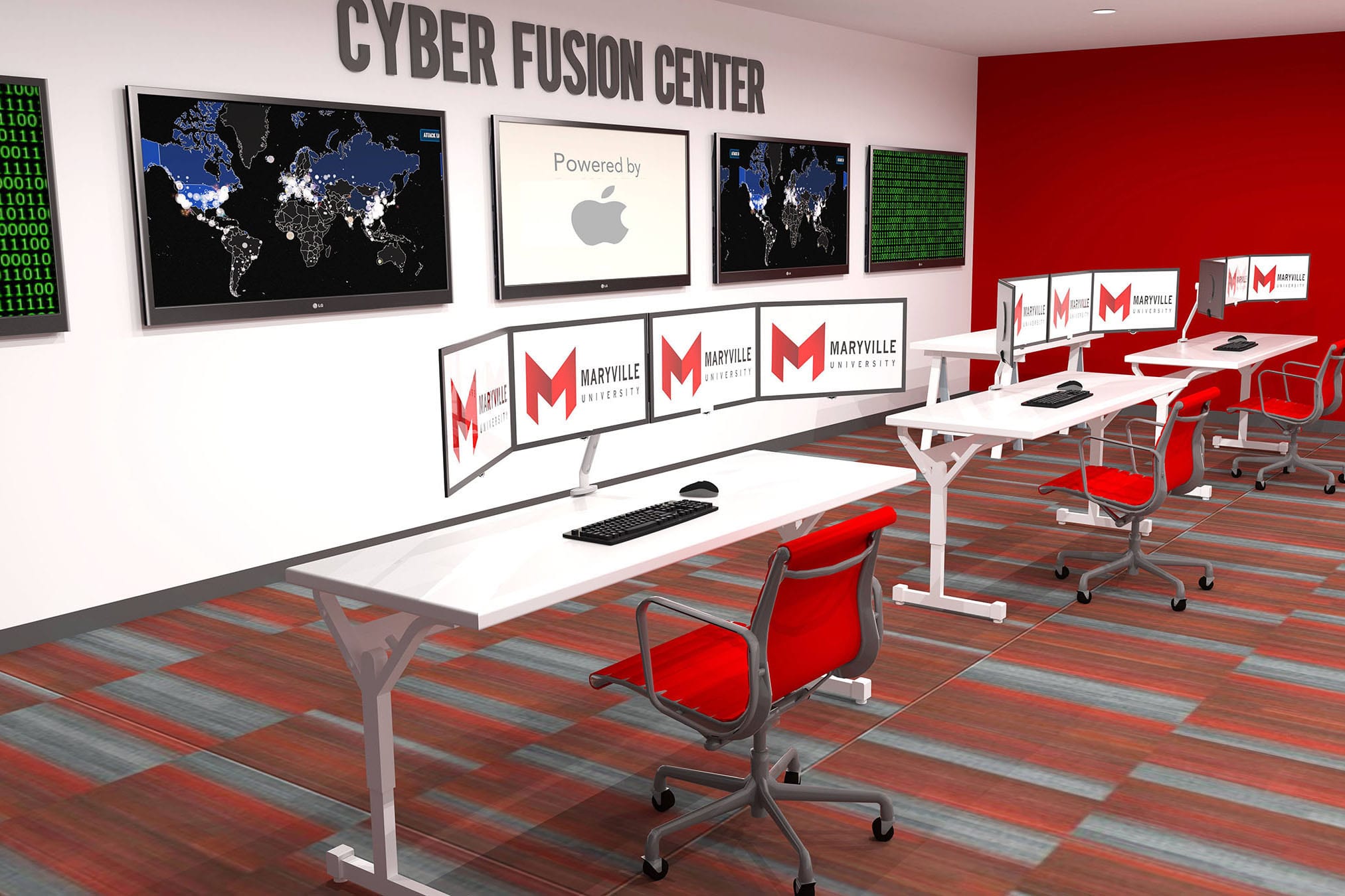 Maryville University's Cyber Fusion Center