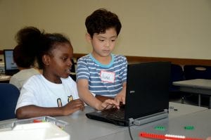 Maryville University summer camps and programs (robots)