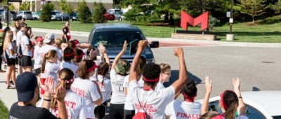 Maryville University welcomes new students to campus