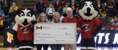 Maryville University raises $37,000 for Kids Rock Cancer.