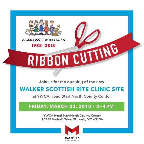 Ribbon Cutting at Walker Scottish Rite Clinic Site