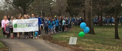 Maryville University will co-sponsor the 2018 NEDA Walk to raise awareness about eating disorders.