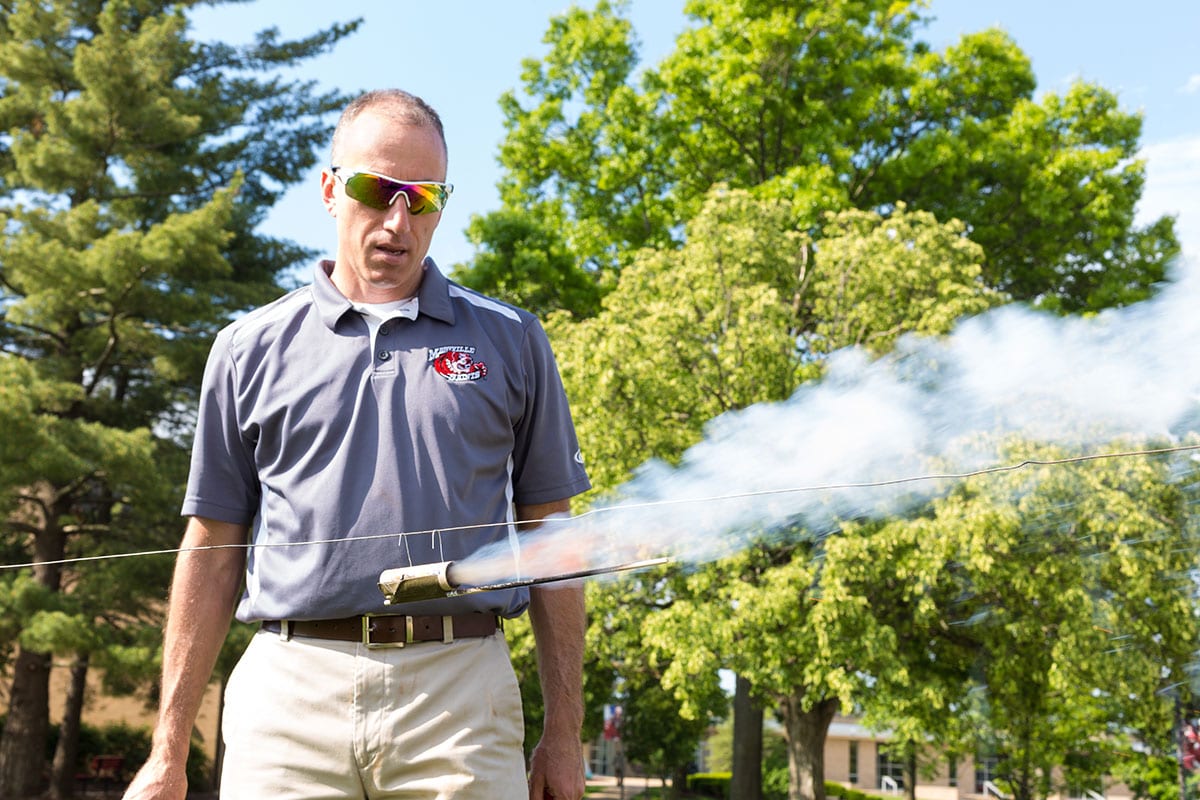 Maryville University professor Tom Spudich