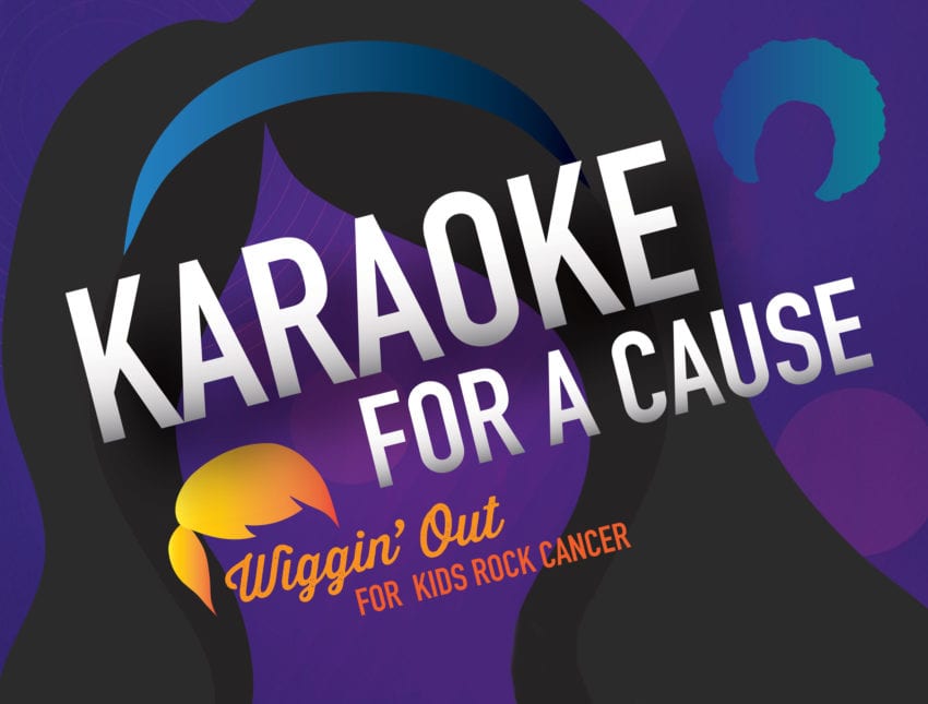 Karaoke for a Cause event