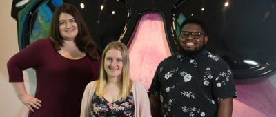 Three Maryville students who interned at Energizer