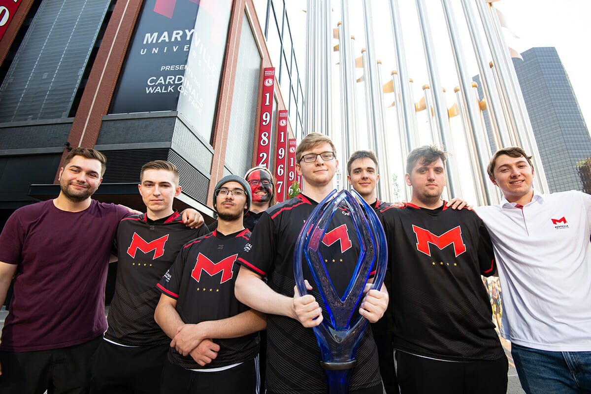 Maryville's Esports Team Wins Gateway Legends Trophy MPress
