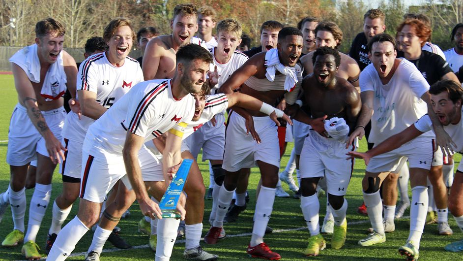 Maryville University men's soccer team GLVC championship