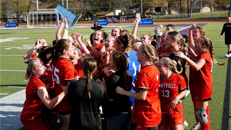 Maryville University women's soccer GLVC Championship