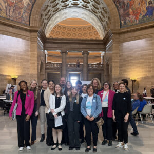 Maryville Students and faculty at the Missouri State Capitol