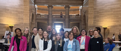 Maryville Students and faculty at the Missouri State Capitol