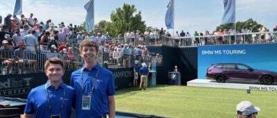 Maryville University students working at the BMW Championship held recently in St. Louis