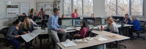 students in classroom