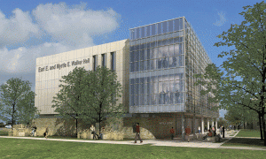 Rendering of Walker Hall