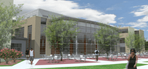 Rendering of proposed dining facility